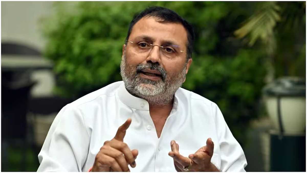 प्रधानमंत्री मोदी के रहते भारत कोई फैसला किसी के दबाव में नहीं लेगा : निशिकांत दुबे प्रधानमंत्री मोदी के रहते भारत कोई फैसला किसी के दबाव में नहीं लेगा : निशिकांत दुबे